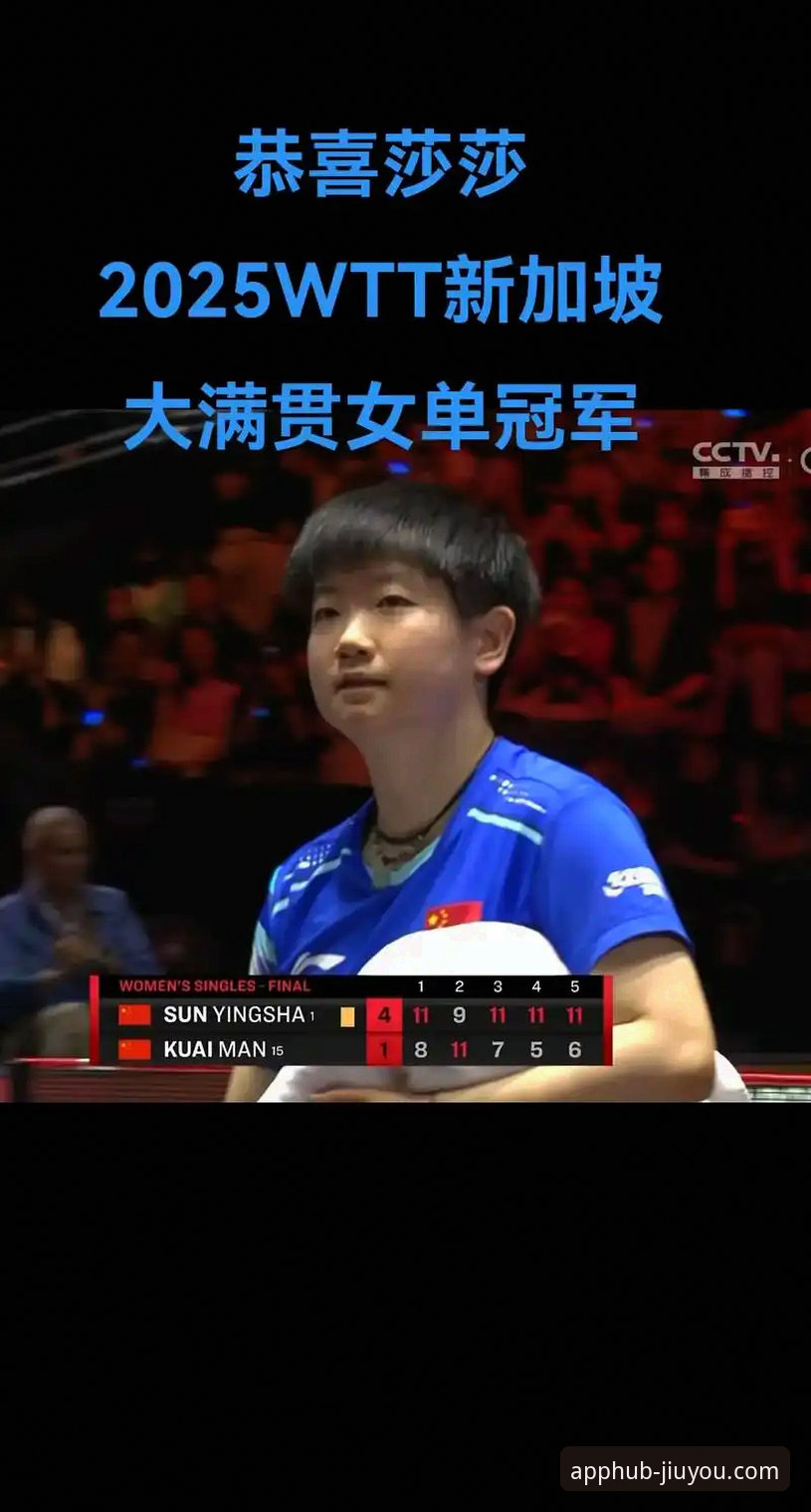 孙颖莎新加坡大满贯首轮表现深度解析：从技术稳定性到心态把控的全面观察